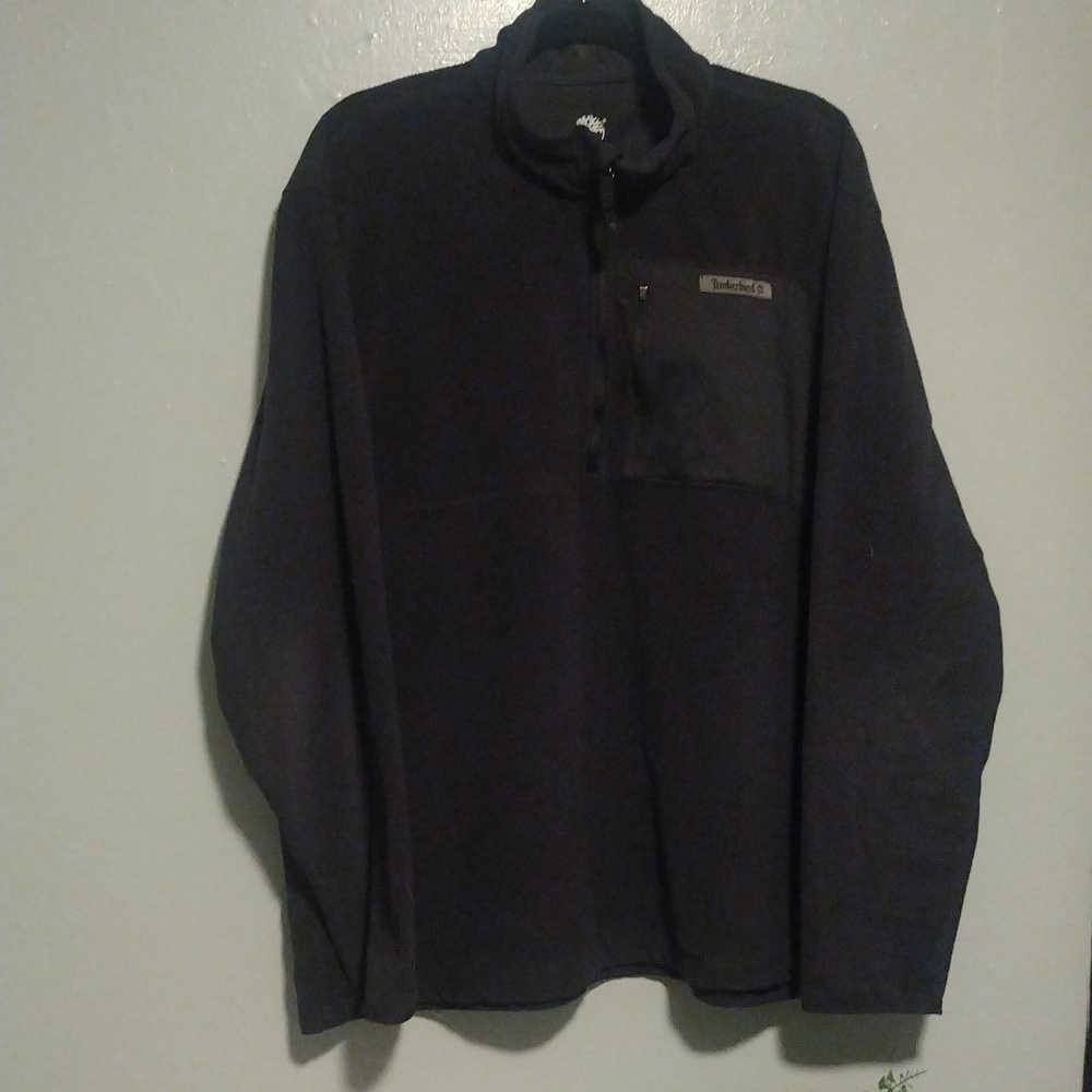 Timberland Mens fleece zip XXL black